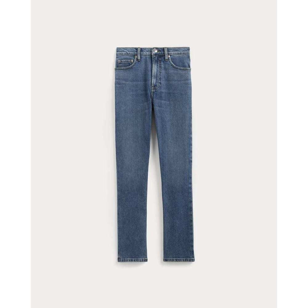 Everlane Women's Original Cheeky® Jean in Medium Washed Blue, Size 25, Cotton/D…